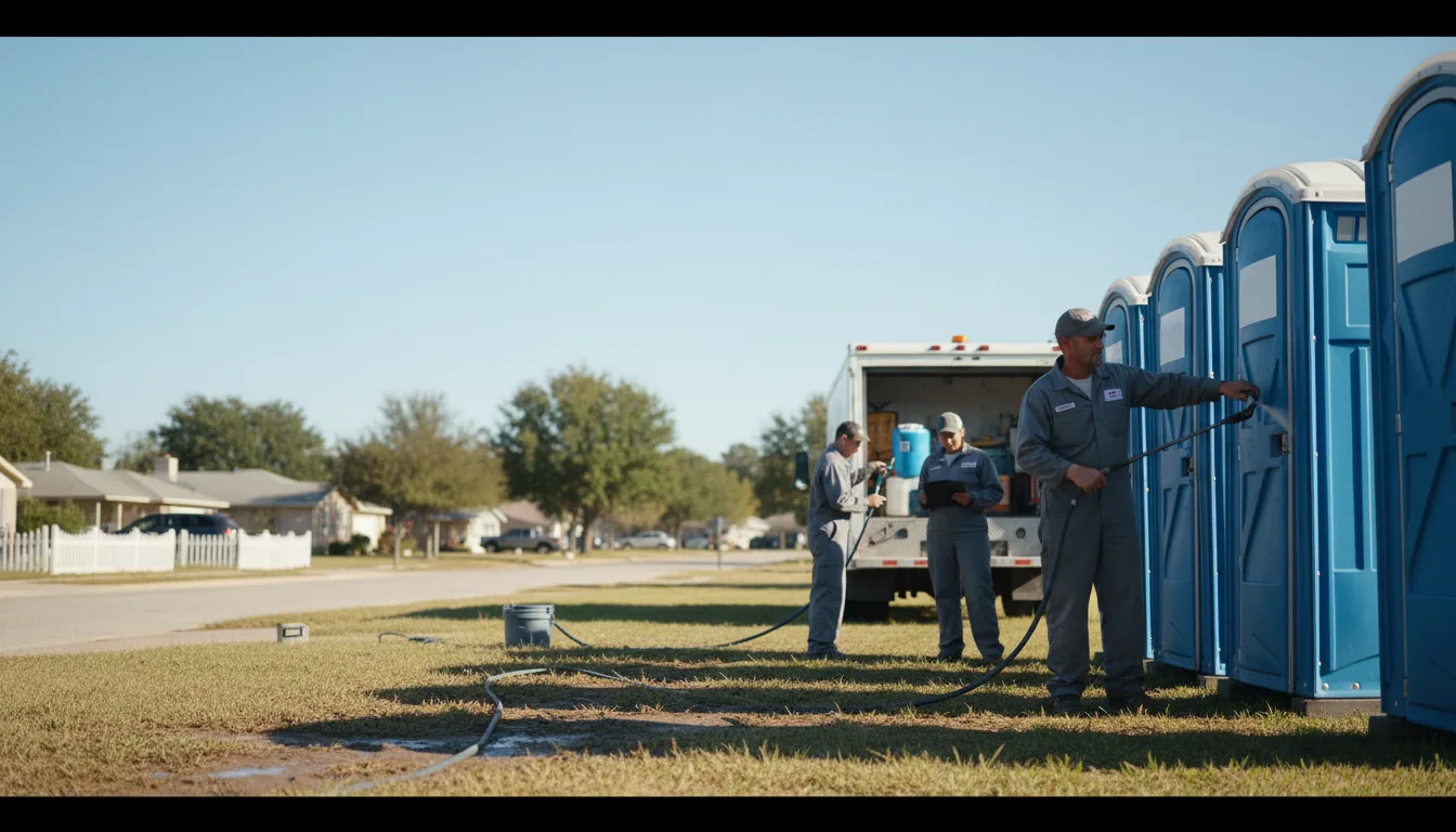 Long-Term Portable Toilet Rental in Strathmore, CA near me